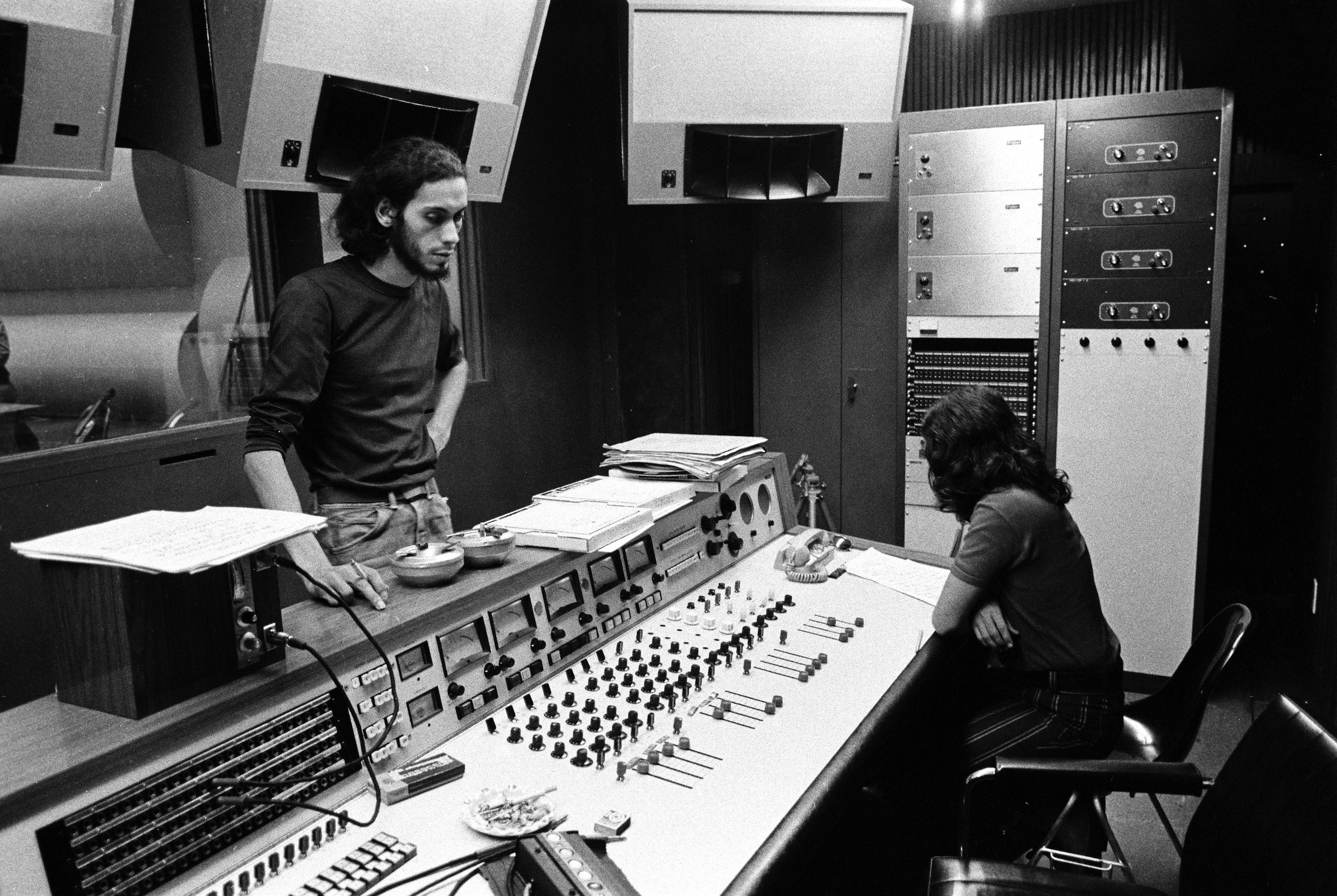 Photos from the recording of Arthur Verocai’s self-titled album by Fernando Bergamaschi and courtesy of Now-Again Records